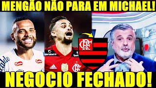 PLANTÃO URGENTE! BOMBA PELA MANHÃ! MENGÃO CONFIRMA MICHAEL E ATACANTE DO SANTOS PEGA DE SURPRESA!