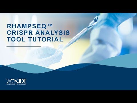 rhAmpSeq™ CRISPR Analysis Tool tutorial