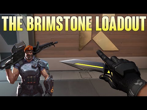 THE BRIMSTONE SKIN LOADOUT - VALORANT SKIN LOADOUT