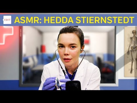 ASMR: Hedda Stiernstedts läkarbesök | SVT EDIT