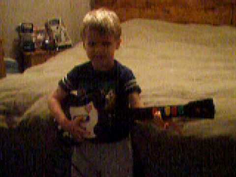 4 year old kid singing Nirvana's In Bloom