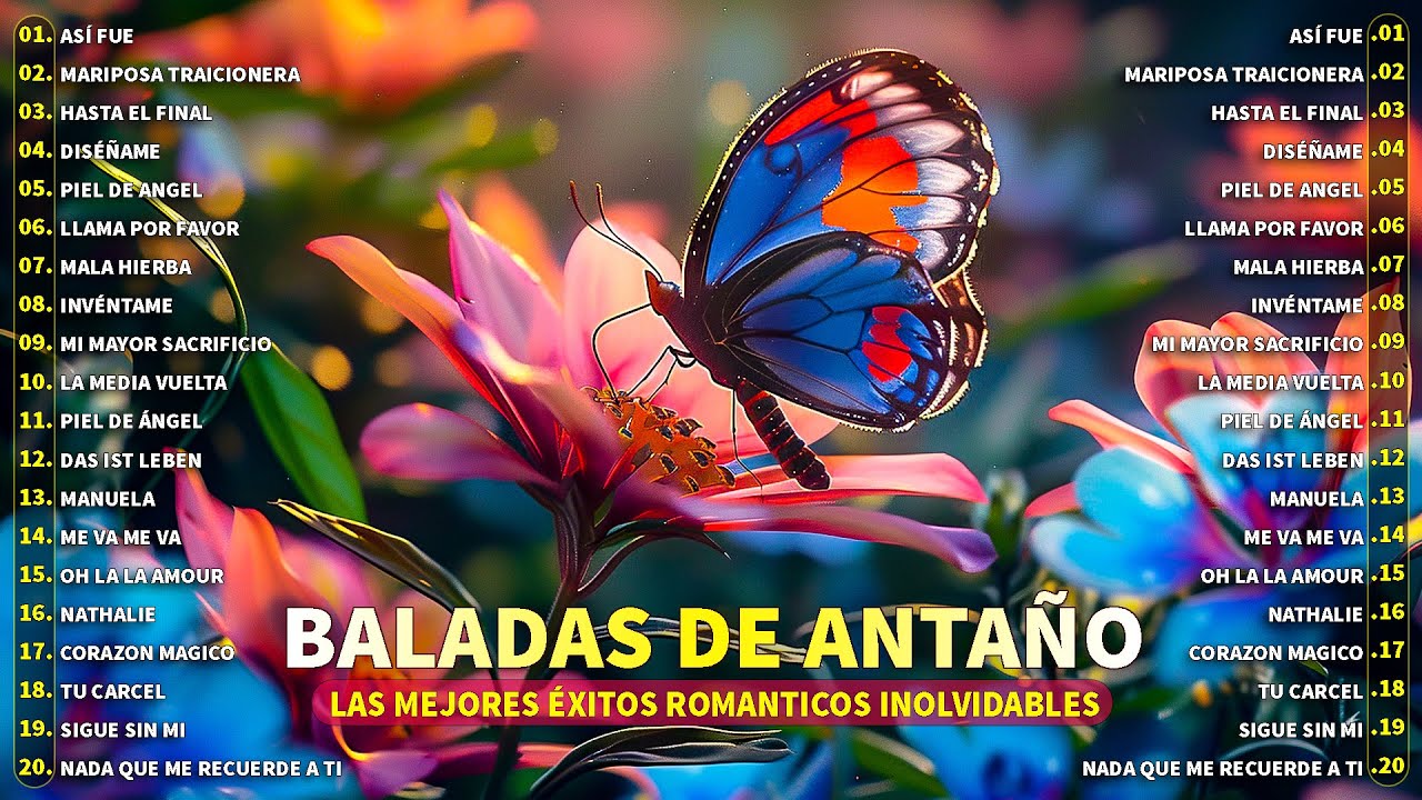MÚSICA ROMÁNTICA DE TODOS LOS TIEMPOS 70S 80S 90S 💕 VIEJITAS PERO BUENAS ROMÁNTICAS DEL RECUERDO💕