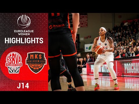 HIGHLIGHTS ESBVA-LM 🆚 BC POLKOWICE | J14 EUROLEAGUE WOMEN