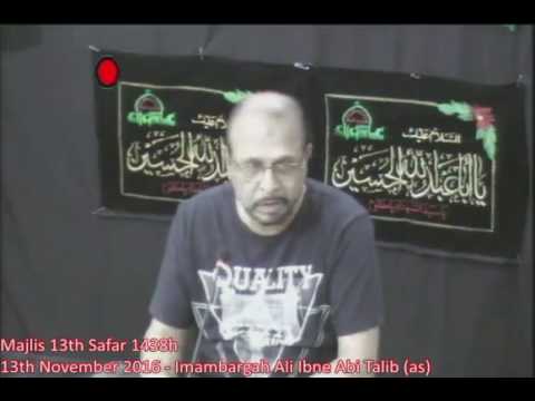 Imambargah Ali Ibne Abi Talib - Majlis 14th Safar 1438h