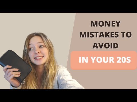 10 Money Mistakes I want to Avoid in my 20s| saving, credit card debt, investing