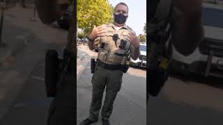 Money Mike 707 records Windsor California Sheriff Deputy Tells me to leave