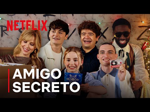 Quem tirou quem no amigo secreto de Stranger Things? | Netflix Brasil