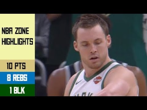 Pat Connaughton Highlights vs Pistons FRG1 - 10 Pts, 8 Rebs, 1 Blk (14.04.19)