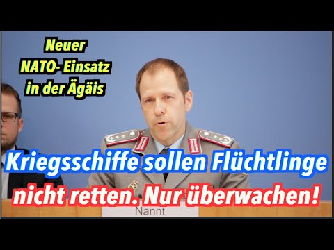 Eiertanz bei neuem NATO-Einsatz: Was passiert mit den Flüchtlingen?