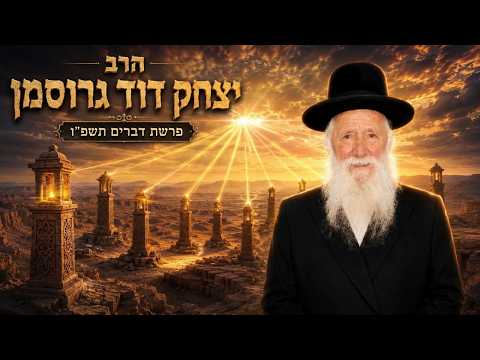 הרב יצחק דוד גרוסמן | פרשת דברים תשפ"ו (2026) | עלונימייל
