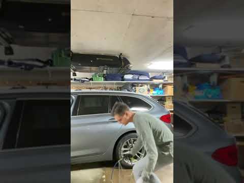 Goodyear G9 snow chains installation