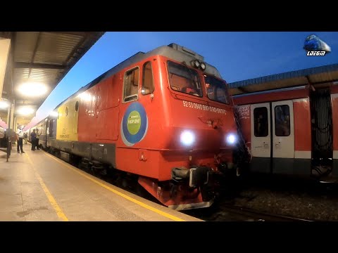 Trenurile Serii în Gara Oradea 🚂🚄🚆 Evening Trains in Oradea Railway Station - 07 August 2022