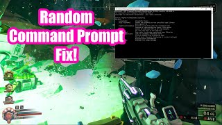 SOLVED! Random Command Prompt Pop Up (How to fix)