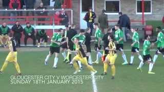 preview picture of video 'Gloucester City 2 Worcester City 0 - Vanarama Conference North'