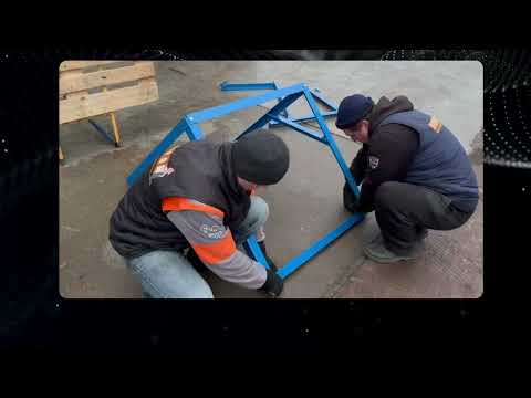 Рама-кронштейн, вертикальна