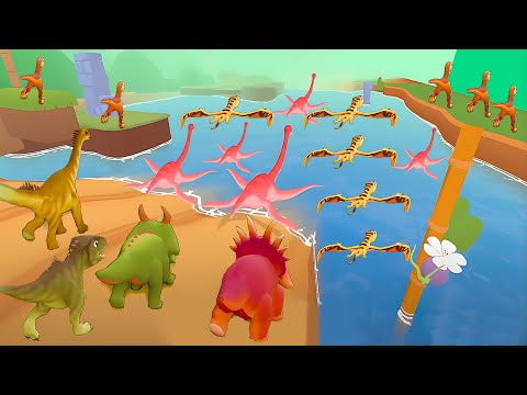 Dino Shifting 🏃‍♂️🚗🚲🚦All Levels Gameplay Walkthrough Android,ios Max Level 57