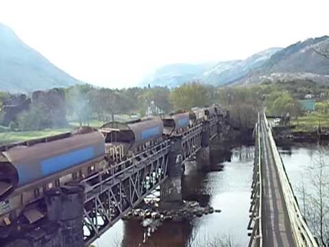 37670 on 6K67 Fort William to Arisaig on 14.04.09