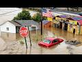Mississippi Hit By Massive Flash Floods Streets Submerged Homes Vehicles Underwater In Picayune