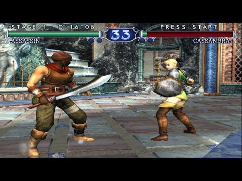 Soul Calibur 2 (JPN) [PS2] - play as Assassin