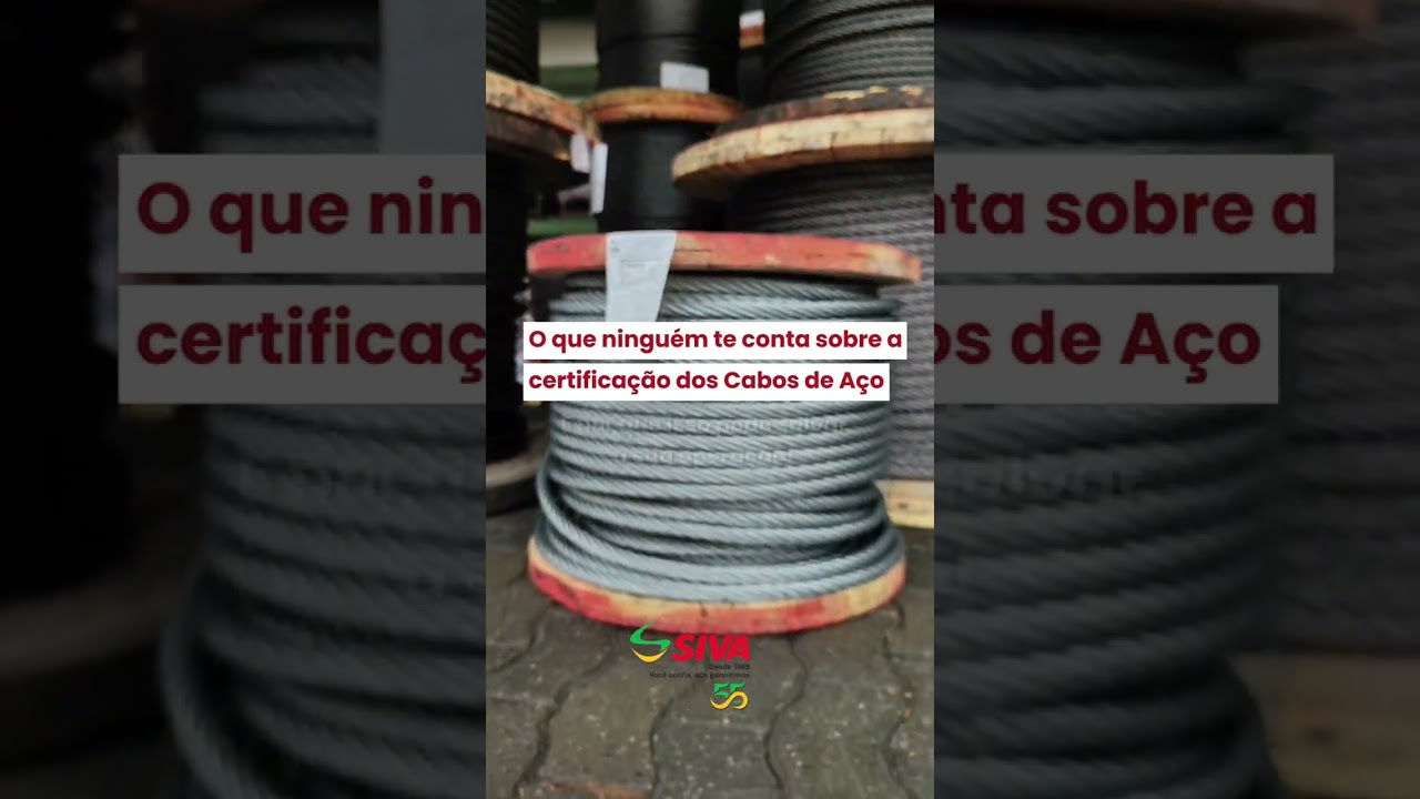 Certificação de Cabo de Aço