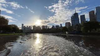 Timelapse - Yarra River River Cruise - Melbourne, Australia