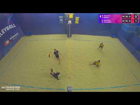 01:40 M. Stepanov / O. Bielikov - A. Yermakov / R. Voloshchuk 23.04.2023 | Winners Beach Volleyball