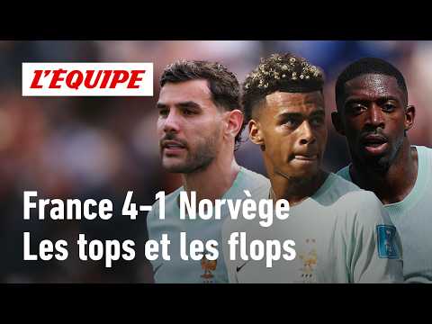 Dembélé en mode Ballon d’Or, Doué timide, Hernandez au fond.. les tops et flops de France-Norvège