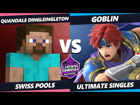 Ludwig Invitational - Goblin (Roy) Vs. Quandale Dinglelingleton (Steve) SSBU Ultimate Tournament