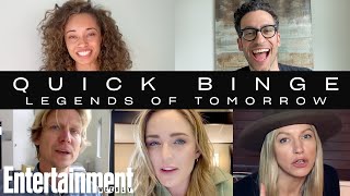 Quick Binge: ‘DC's Legends of Tomorrow’ Ft. Caity Lotz, Adam Tsekhman & More! | Entertainment Weekly video