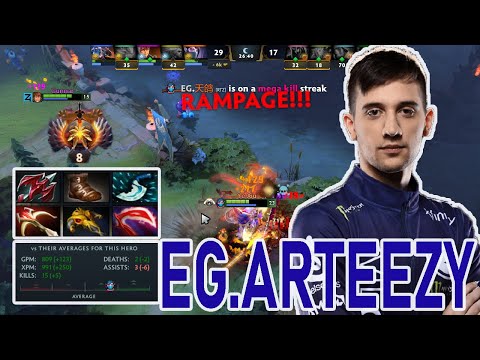 EG.ARTEEZY [ TEMPLAR ASSASIN ] ROAD TO RANK 1 TOP PLAYER DOTA 2