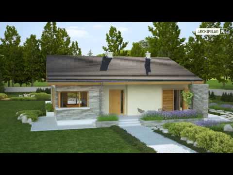 Projekty domów Bob - Projekt domu parterowego