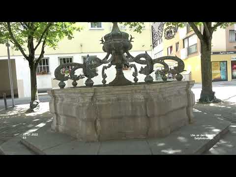 Delphinbrunnen - Ulm an der Donau