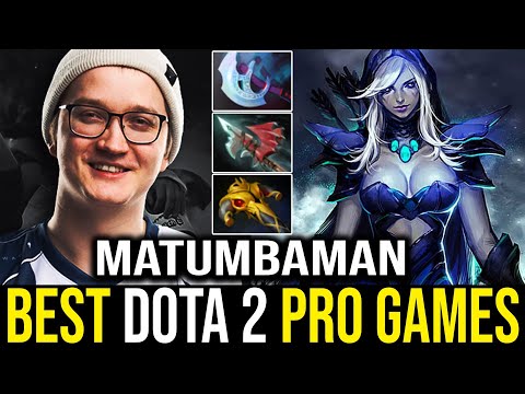 Matumbaman - Drow Ranger at TI11 | Dota 2 Pro Gameplay [Learn Top Dota]