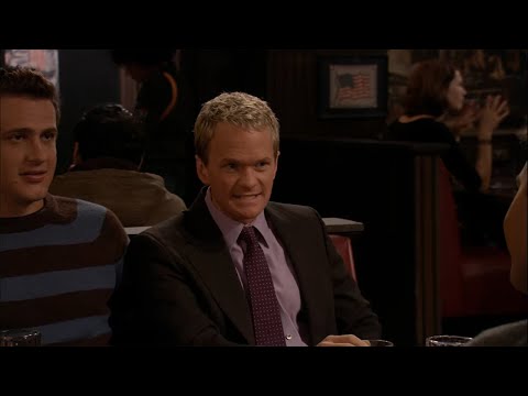 Ted's brain has a "little Barney"~How I Met Your Mother