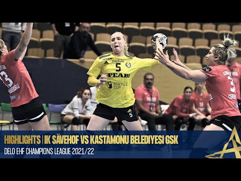 HIGHLIGHTS | IK Sävehof vs Kastamonu Belediyesi GSK | Round 5 | DELO EHF Champions League 2021/22