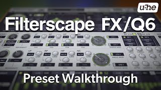 Video thumbnail for Filterscape FX/Q6 – Preset Walkthrough by u-he