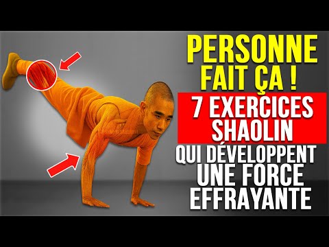 LES SEULS 7 EXERCICES PRATIQUÉS PAR LES MOINES SHAOLIN POUR UNE FORCE ET UNE ÉNERGIE INCROYABLES
