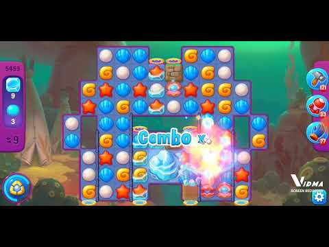 Fishdom. 5453 super hard level no boosters and diamonds