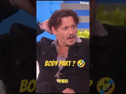 Johnny Depp’s Favorite Body Part 😂 #johnnydepp