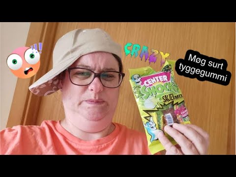 Smagstest af mega surt tyggegummi, se min mands reaktion.