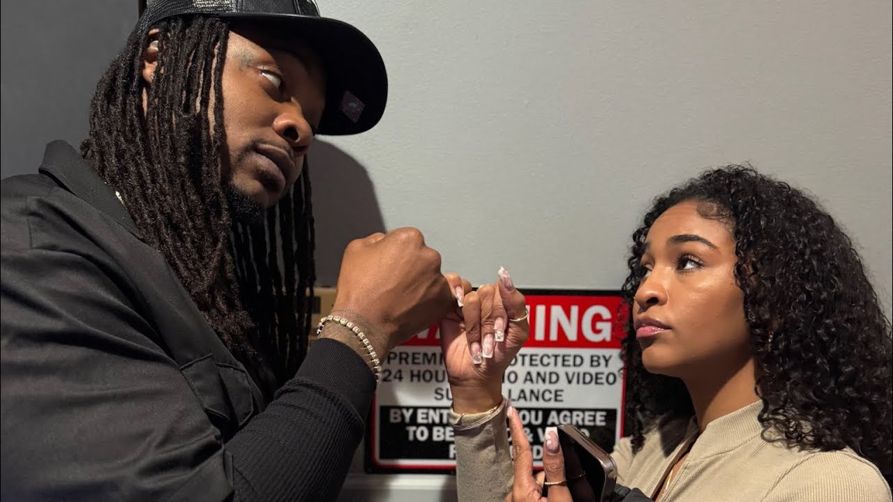 When Diarra tells D she feels like working at the studio is too much. 