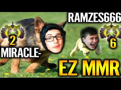 Miracle- [Storm Spirit] Bullying RAMZES666 WK | 7.19 Dota 2 Miracle Gameplay