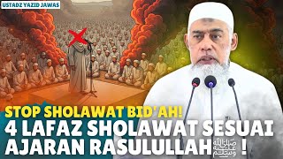 Download lagu STOP Sholawat Bid'ah! Ini 4 Lafaz Sholawat yang Sesuai Ajaran Rasulullah | Ustadz Yazid Jawas mp3