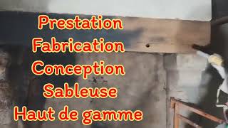 Sablage basse pression par aérogommage cheminée  et poutre...