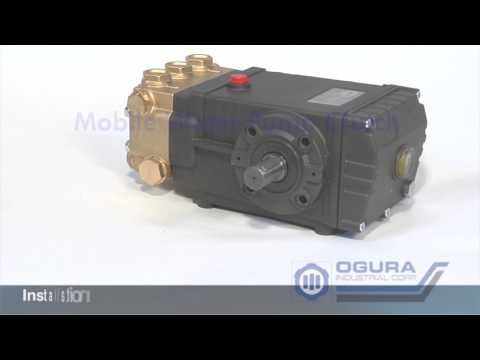 Electric clutch installation for water pumps