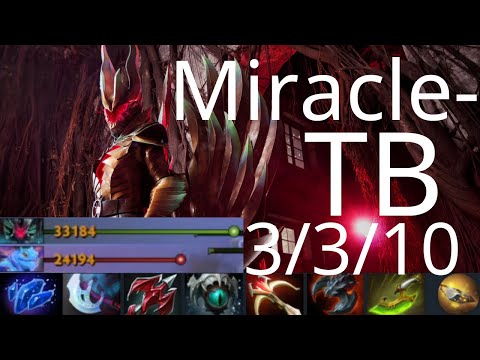 Miracle- Terrorblade vs Puck, Clockwerk, Faceless Void - - dota2