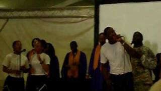 Me Singing Bless Me by Dave Hollister During KAF Praise &amp; Worship