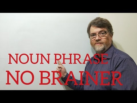 English Tutor Nick P Noun Phrase (81) No Brainer