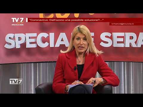 Tv7 con Voi sera del 24/3/2020 - Coronavirus, dall'ozono una possibile soluzione? (1 di 7)