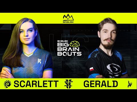 StarCraft 2: Scarlett VS Gerald | BASILISK Big Brain Bouts #6